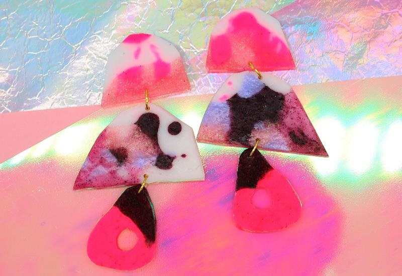 Geline Design earrings FAC Design Store Frankston Arts Centre
