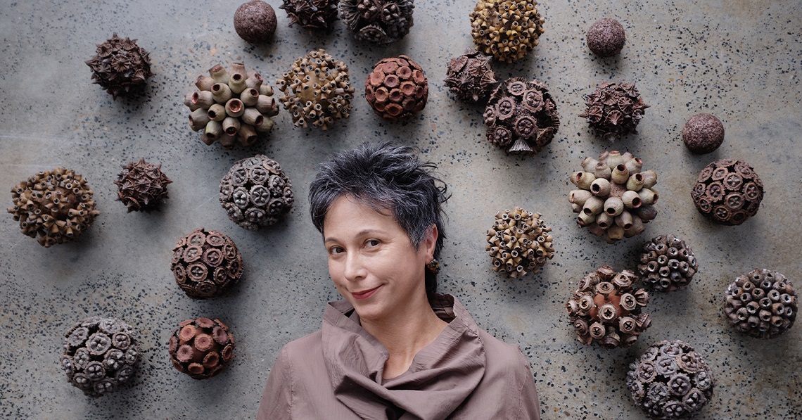 Maria Fernanda Cardoso, Gumnet Spheres, Frankston Arts Centre