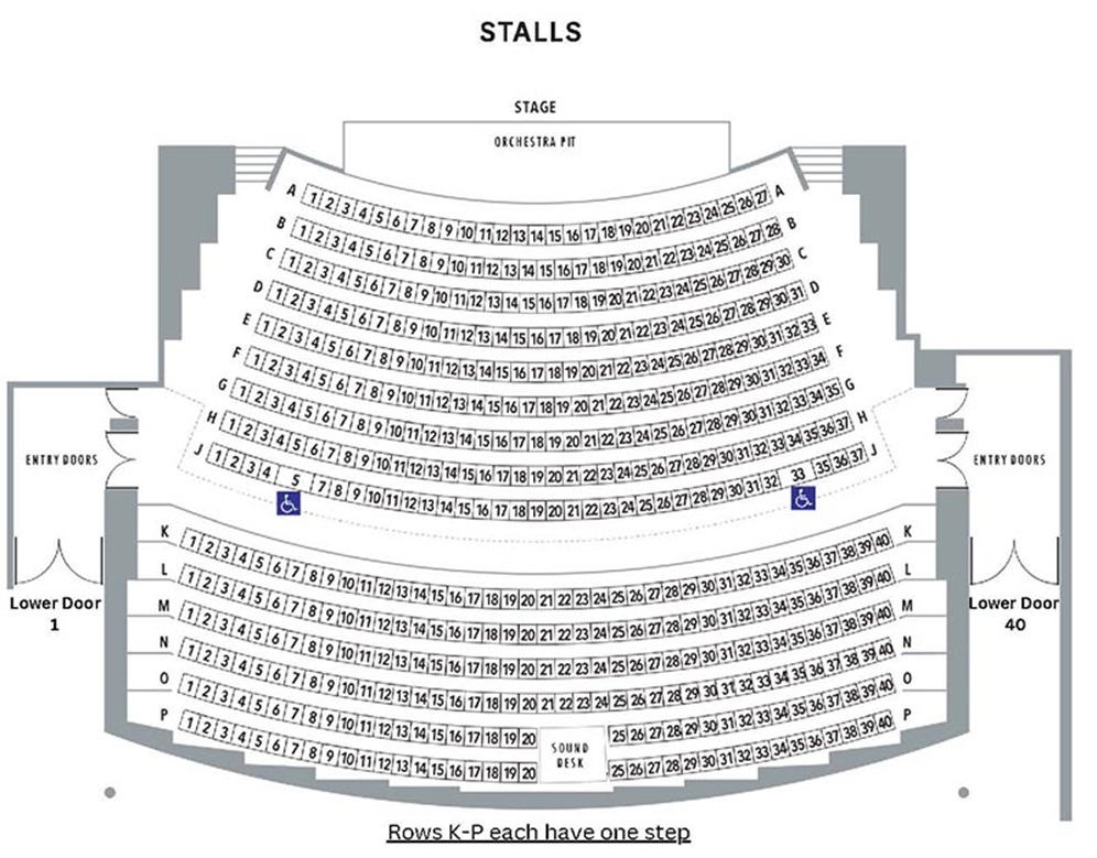 Theatre Seat Map