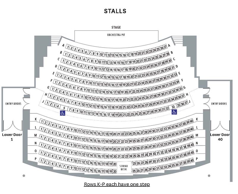 Seat Plans Stalls Frankston Arts Centre